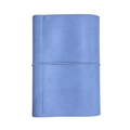 Refillable Notebook Folio - Periwinkle Blue Trifold