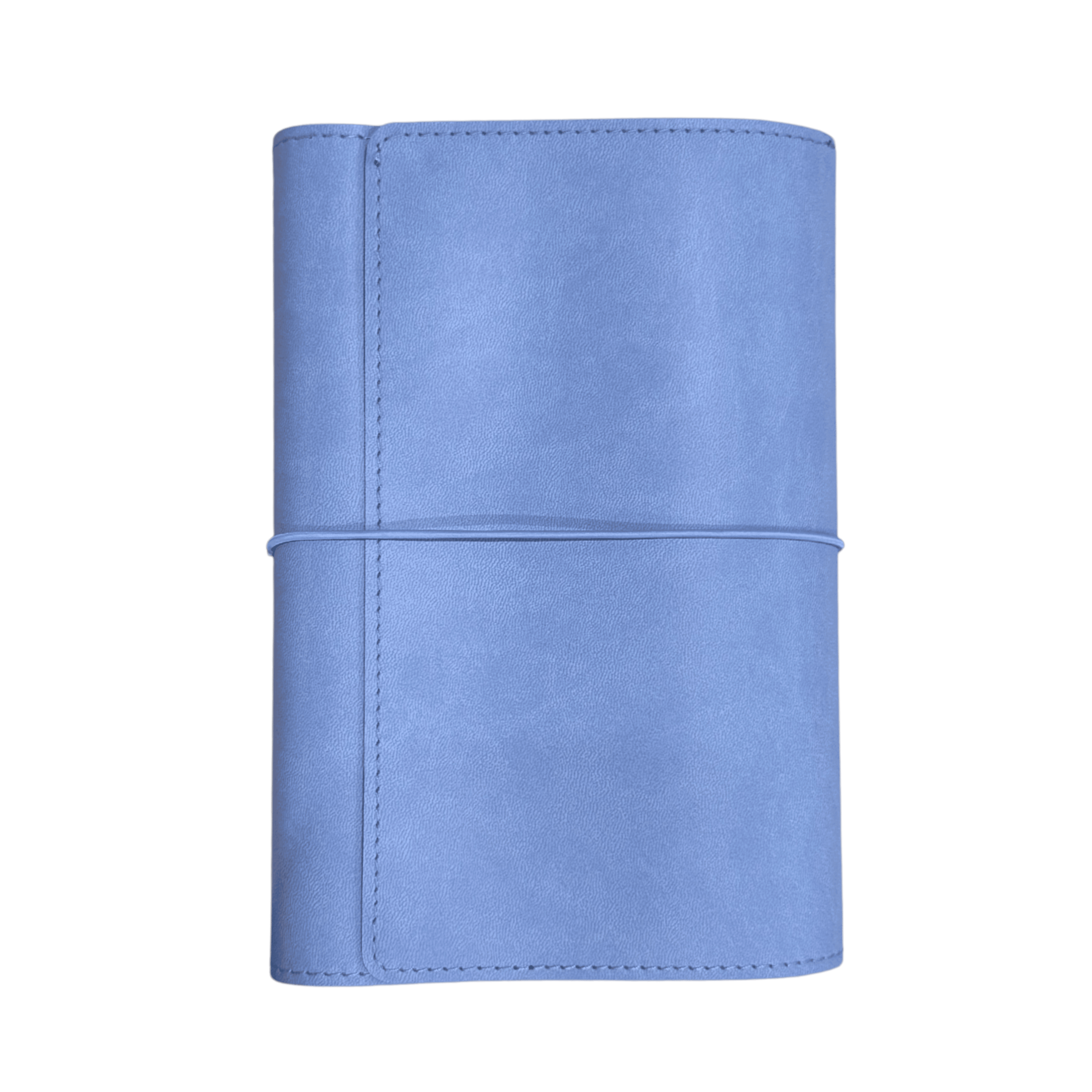 Refillable Notebook Folio - Periwinkle Blue Trifold