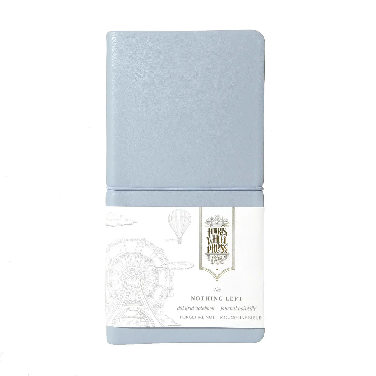 Ferris Wheel Press | The Nothing Left A5 Slim Dotted Notebook – Forget Me Not