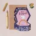 Engagement Ring Box Card