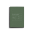 Fast Brain Daily Productivity Planner- Single Notebook: Eucalyptus