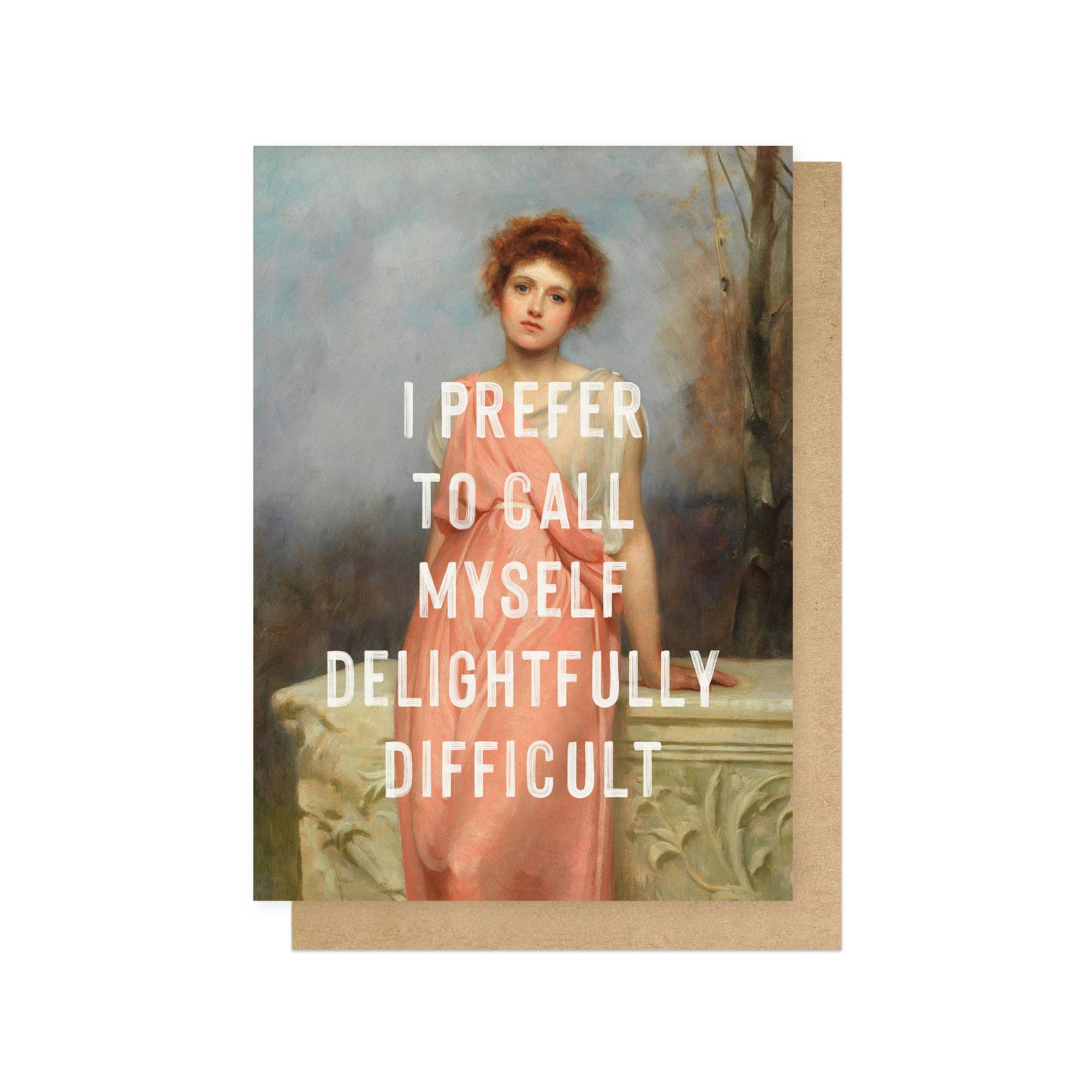Delightfully Difficult Greeting Card