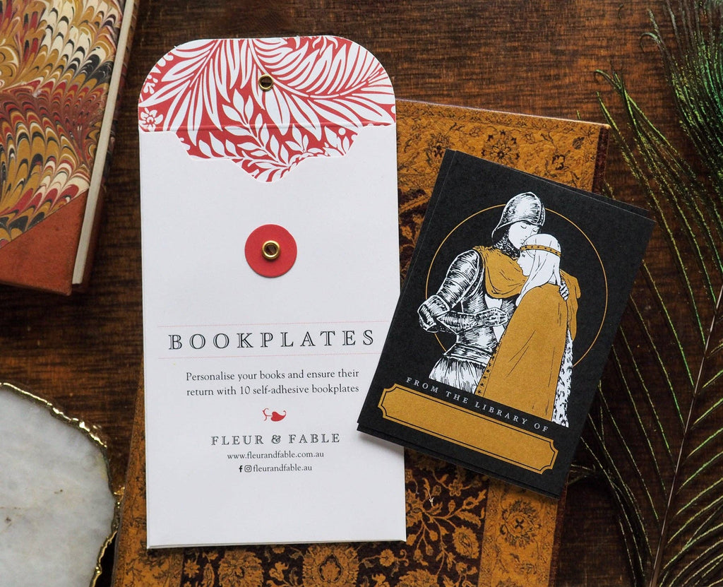 Knight's Goodbye Bookplates - 10 pack