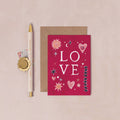 Hearts Mini Love Card