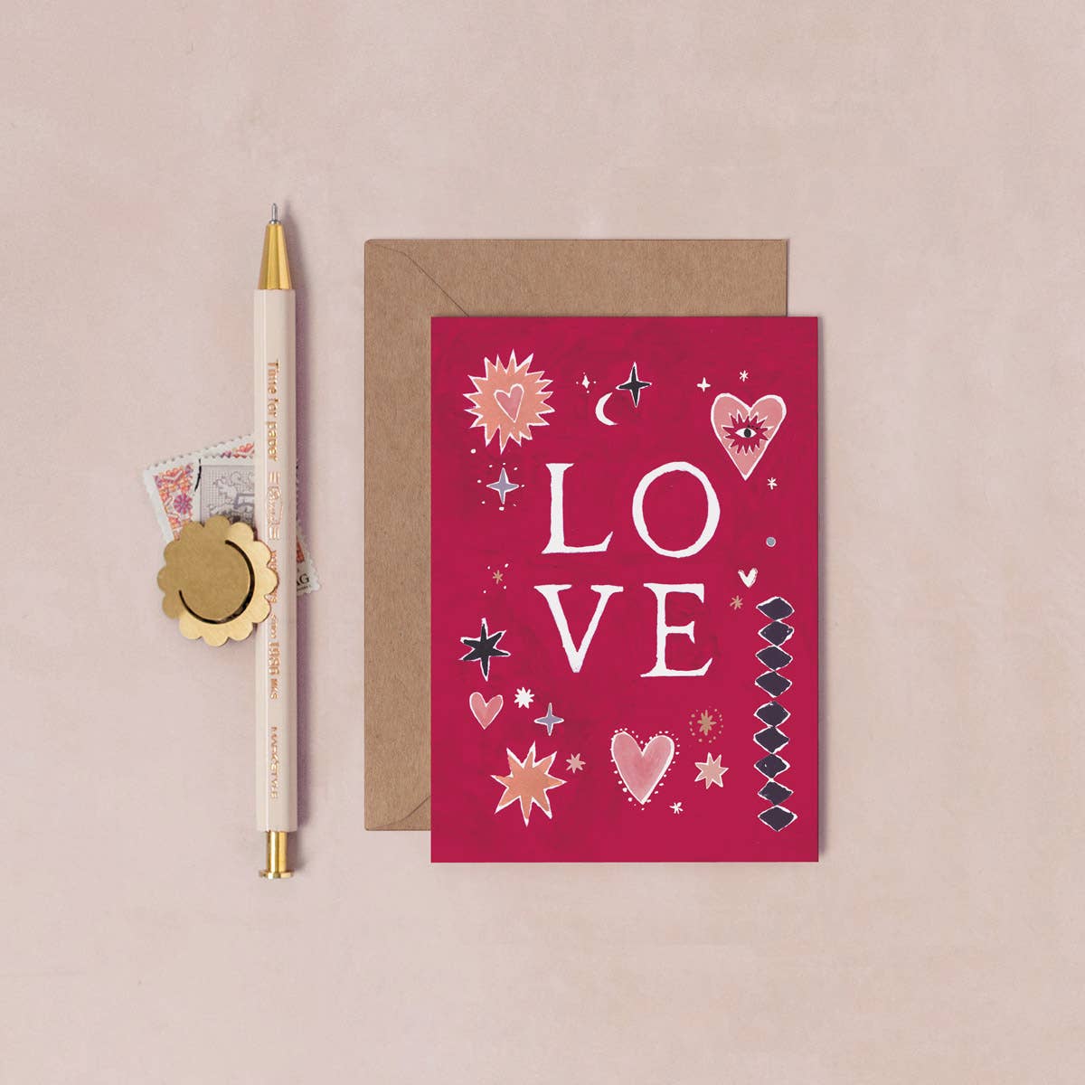 Hearts Mini Love Card