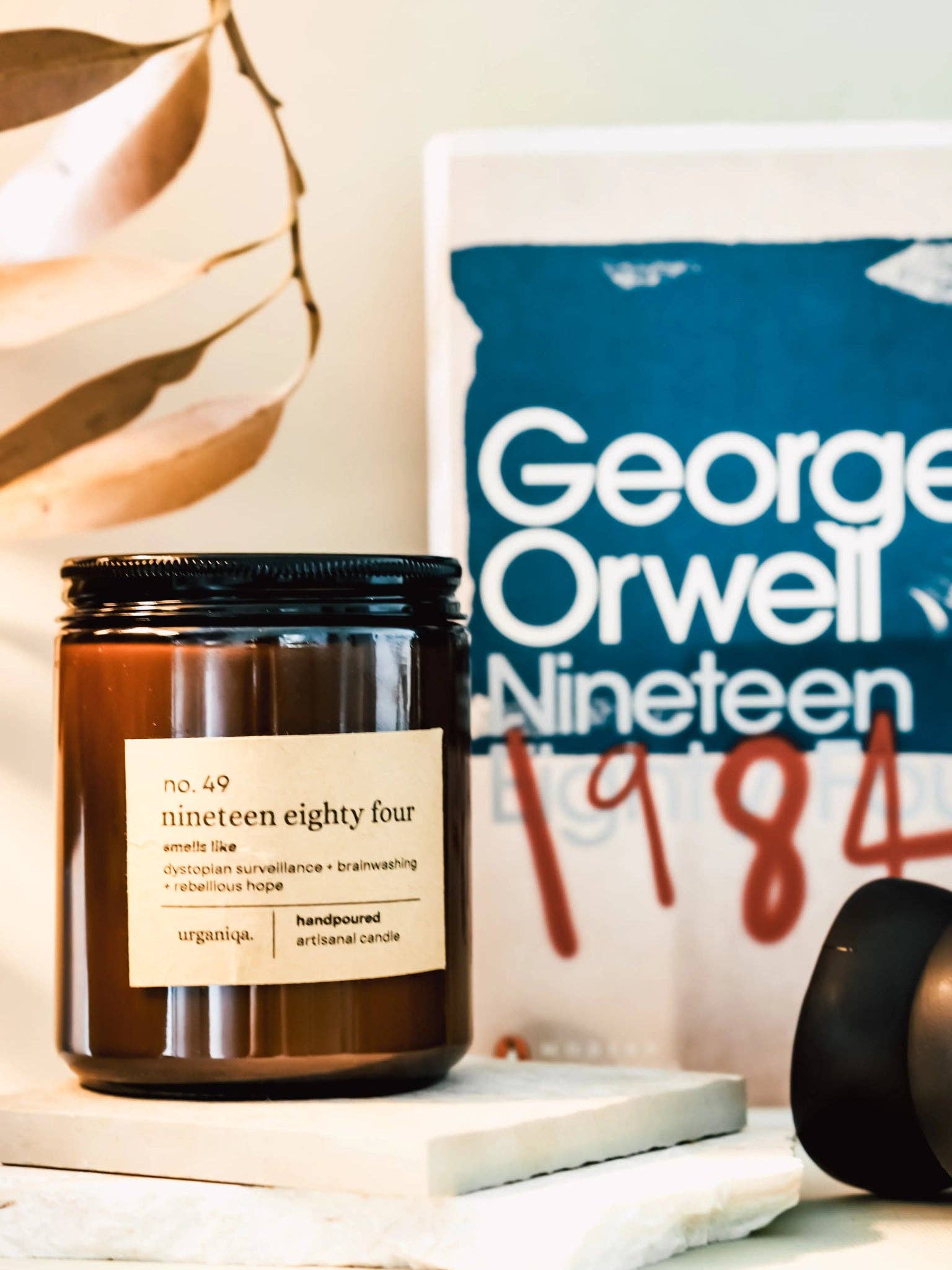 Nineteen Eighty Four Literary Soy Candle | Nobela Collection