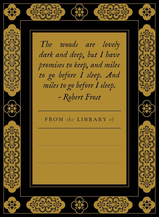 One Thousand Nights Bookplates – 10 pack