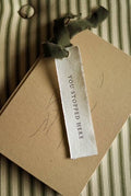You Stopped Here | Letterpress Bookmark
