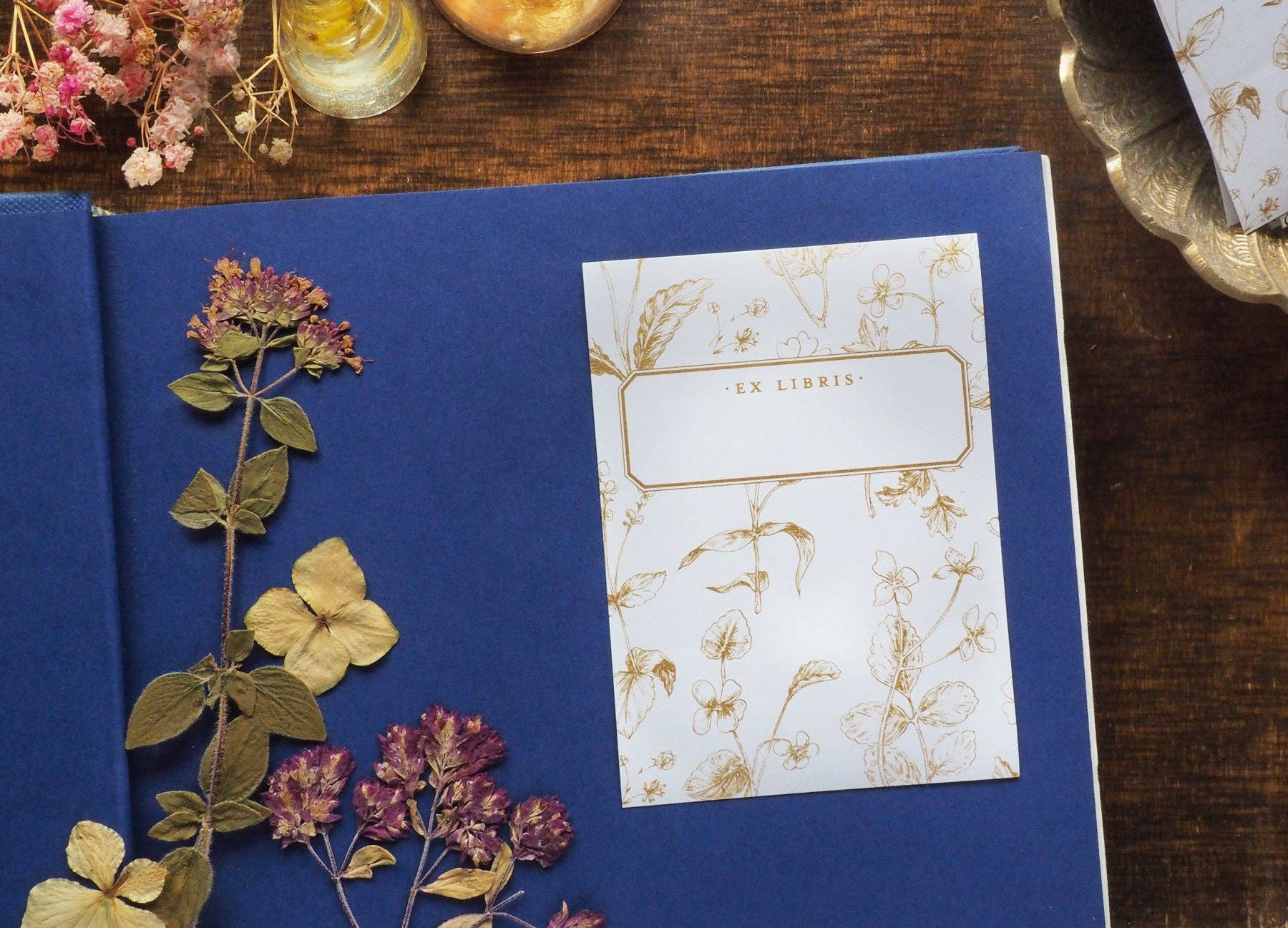 Millefleur Bookplates – 10 pack