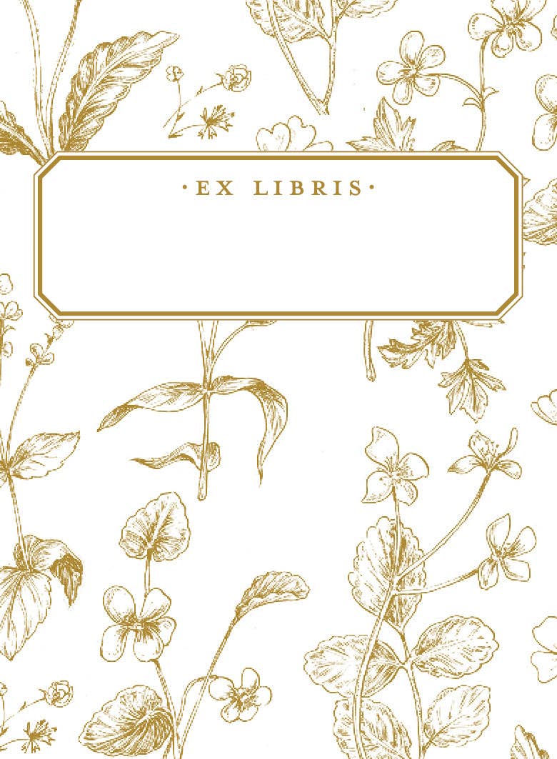 Millefleur Bookplates – 10 pack