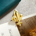 Fleur De Lis Paper Clip – Gold