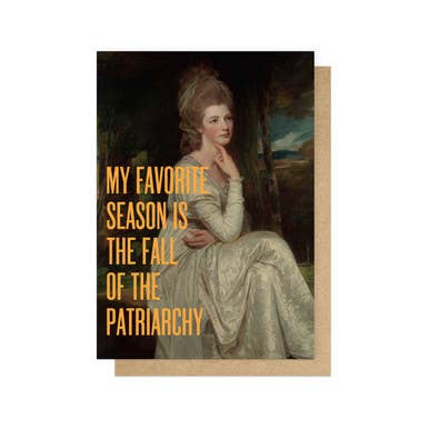 My Favourite Season Greeting Card