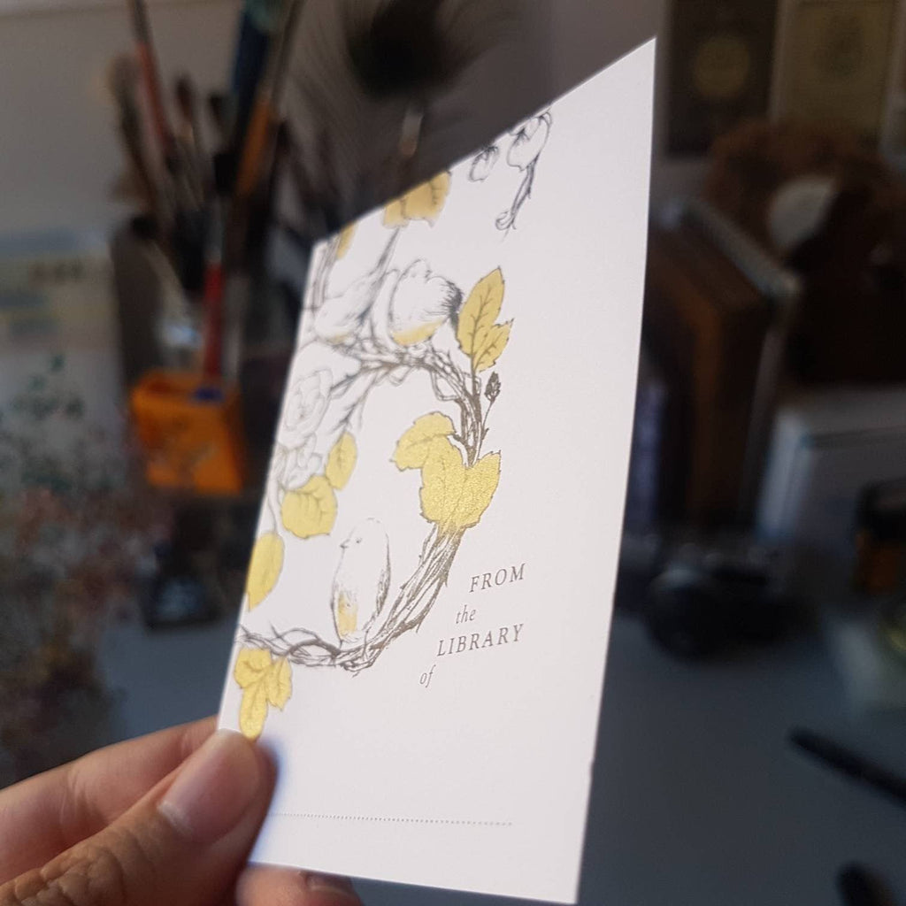 Bird Bookplates - 10 pack