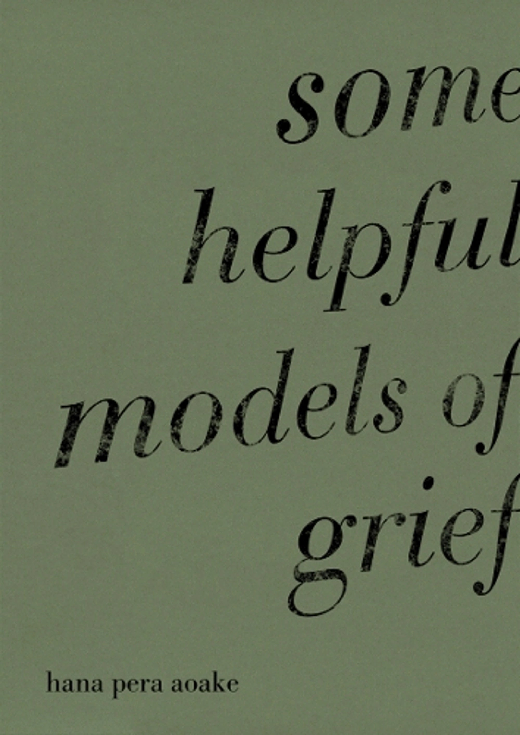 Some Helpful Models of Grief