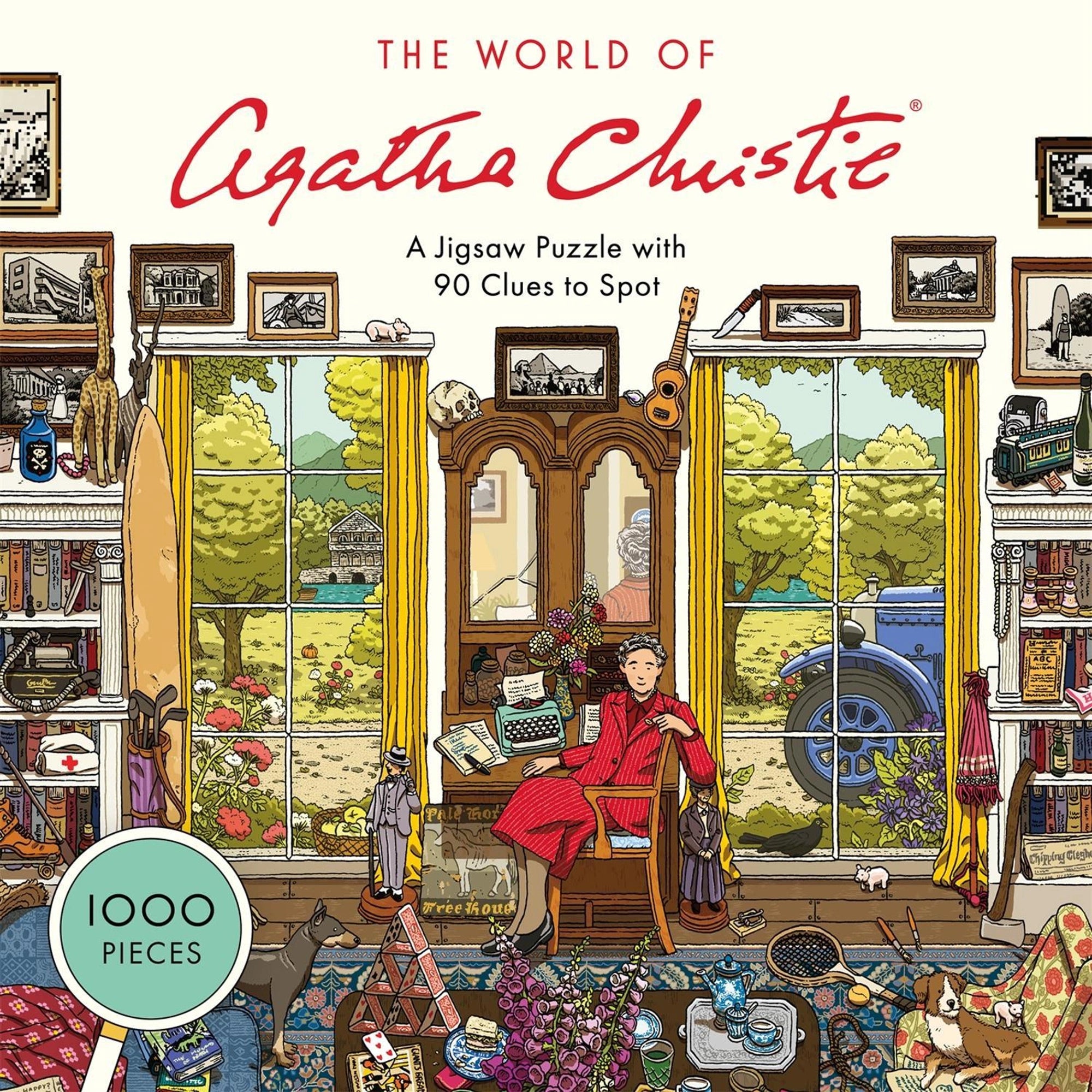 The World of Agatha Christie 1000-Piece Jigsaw