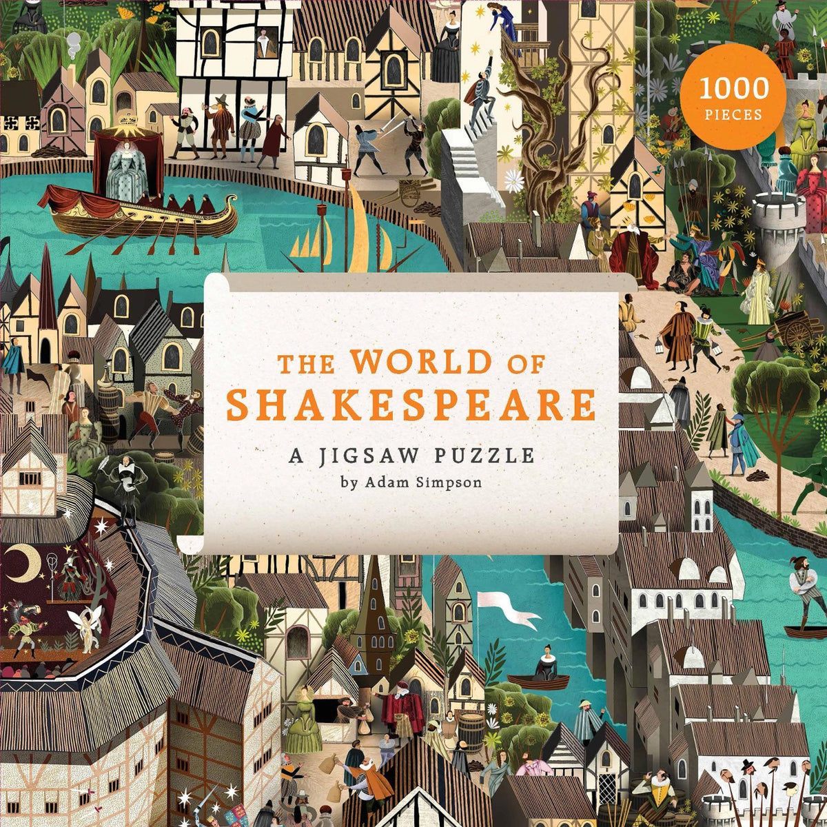 World of Shakespeare 1000 Piece Puzzle