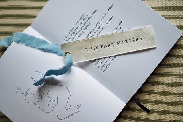 This Part Matters | Letterpress Bookmark