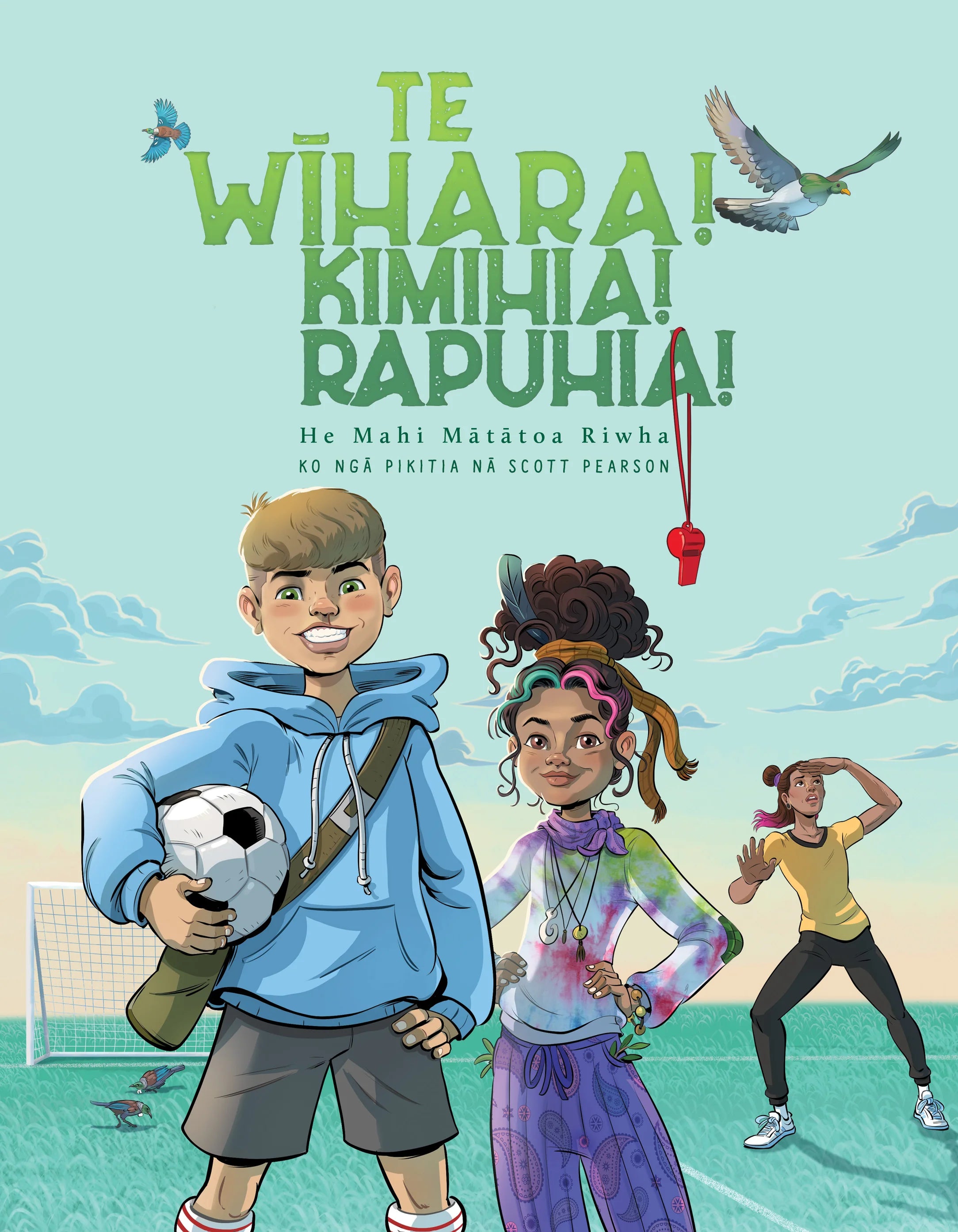 Te Wīhara! Kimihia! Rapuhia! He Mahi Mātātoa Riwha.