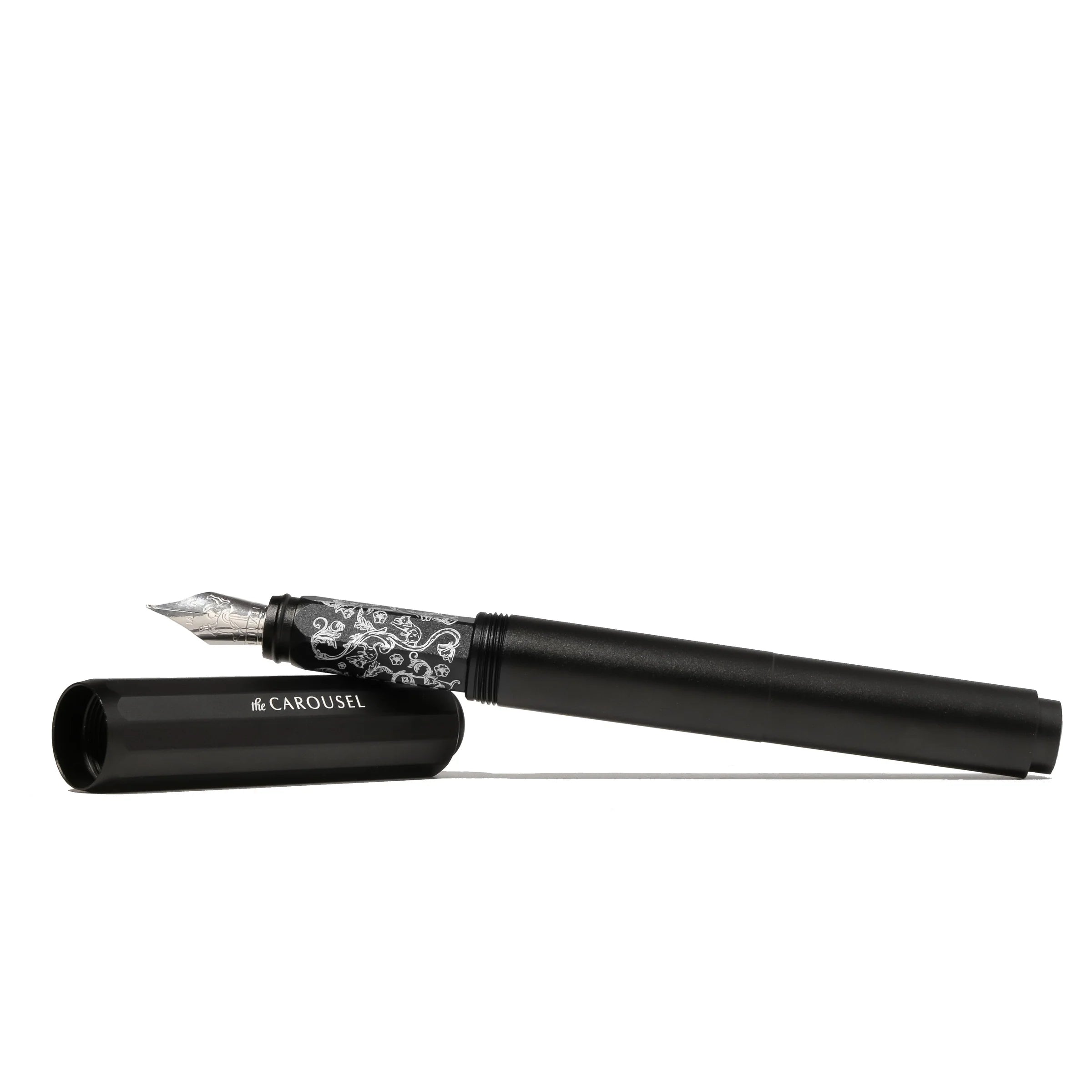 Ferris Wheel Press | Aluminum Carousel Fountain Pen – Bearrington Black