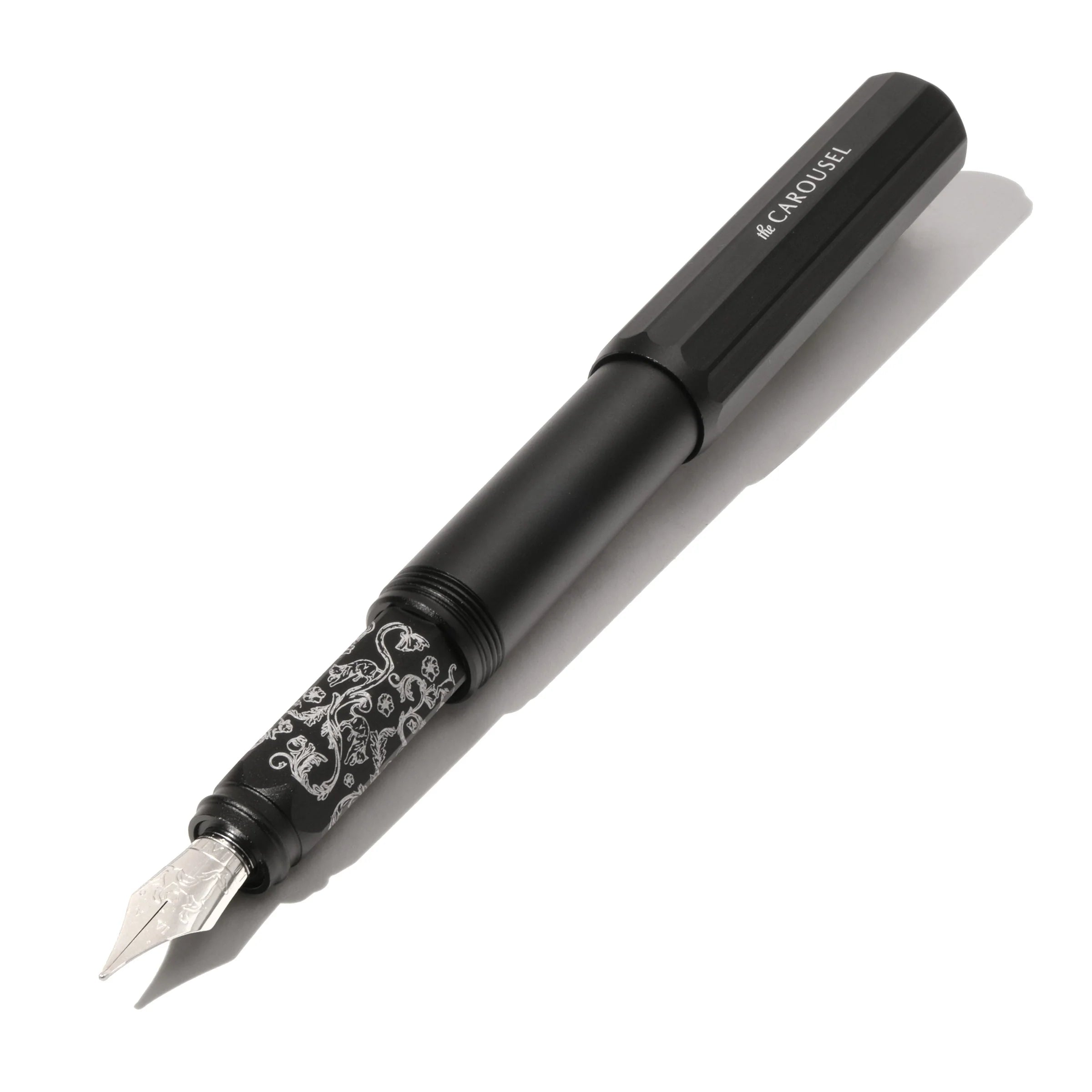Ferris Wheel Press | Aluminum Carousel Fountain Pen – Bearrington Black