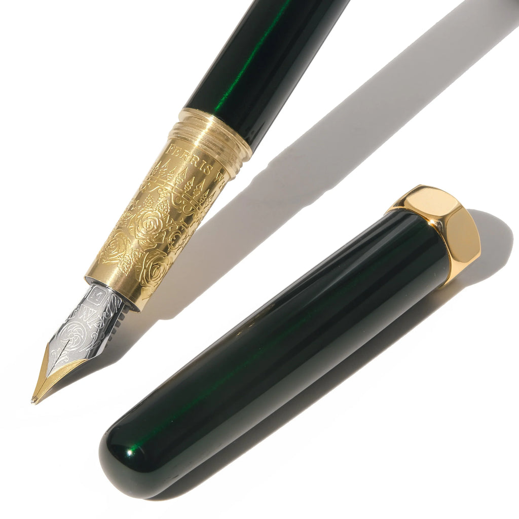 Ferris Wheel Press | The Bijou Fountain Pen – Emerald Gardens