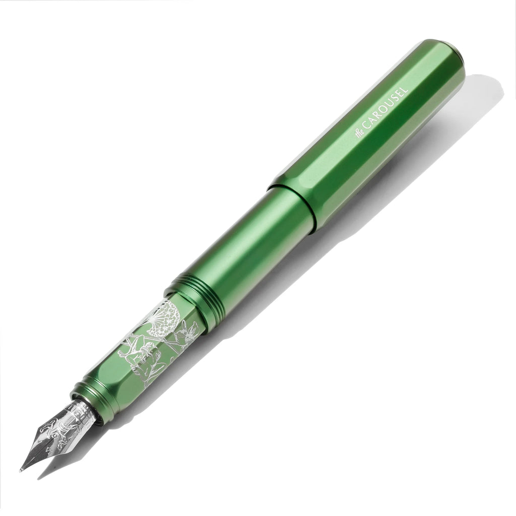 Ferris Wheel Press | Aluminum Carousel Fountain Pen – Book of Botany