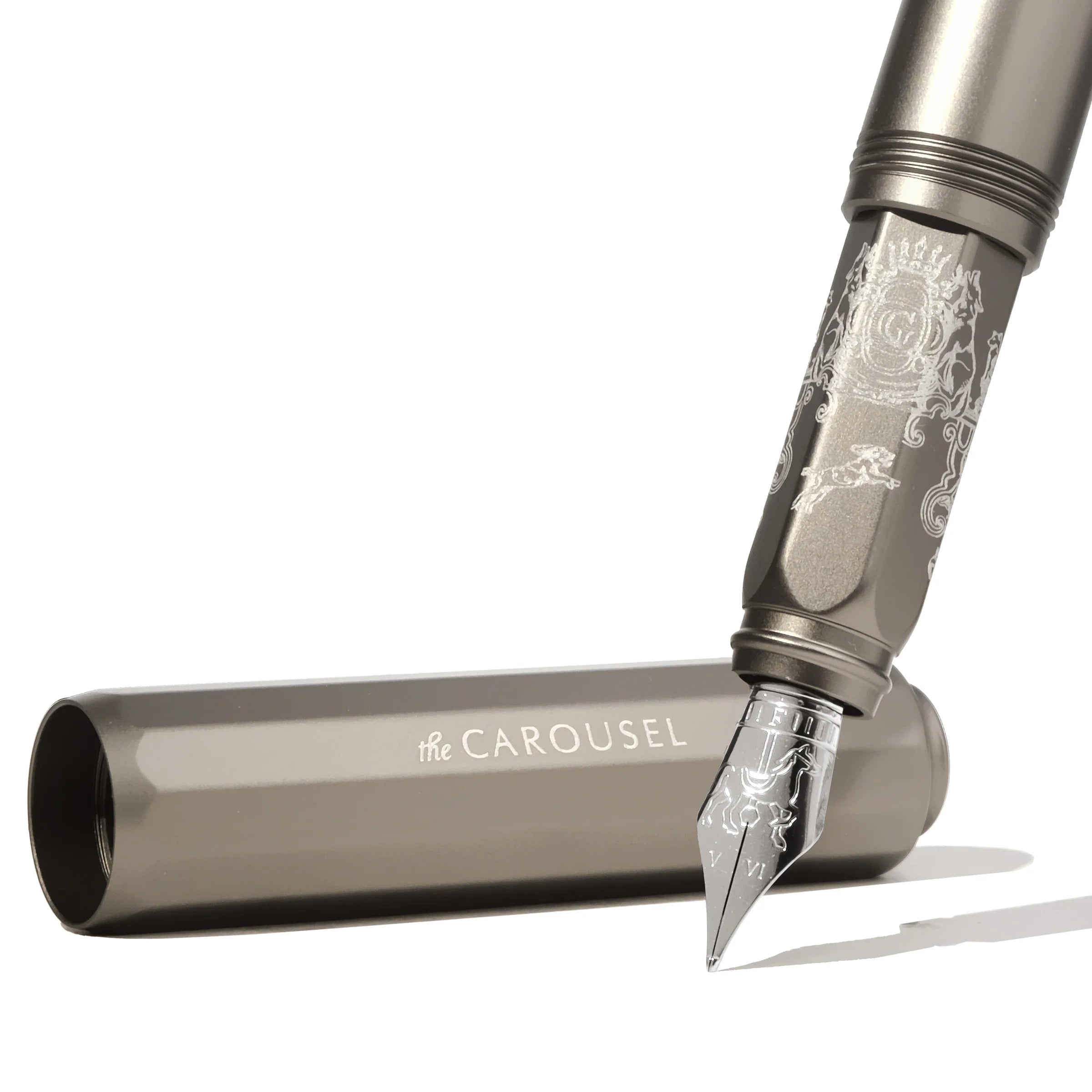 Ferris Wheel Press | Aluminum Carousel Fountain Pen – Highland Smoke