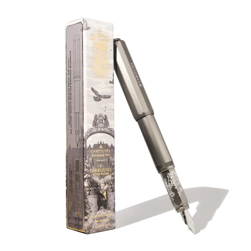 Ferris Wheel Press | Aluminum Carousel Fountain Pen – Highland Smoke