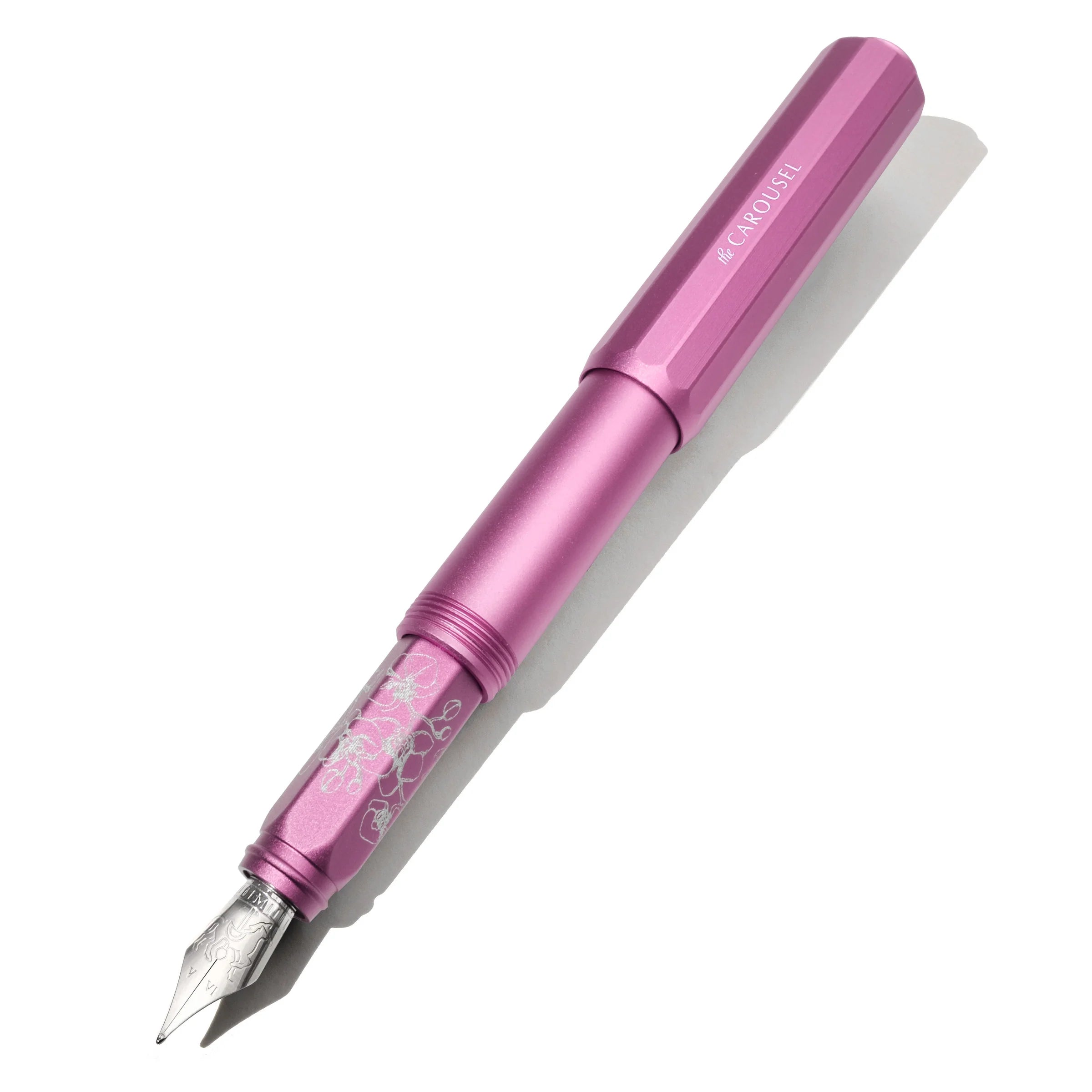 Ferris Wheel Press | Aluminum Carousel Fountain Pen – Serpentine Blooms