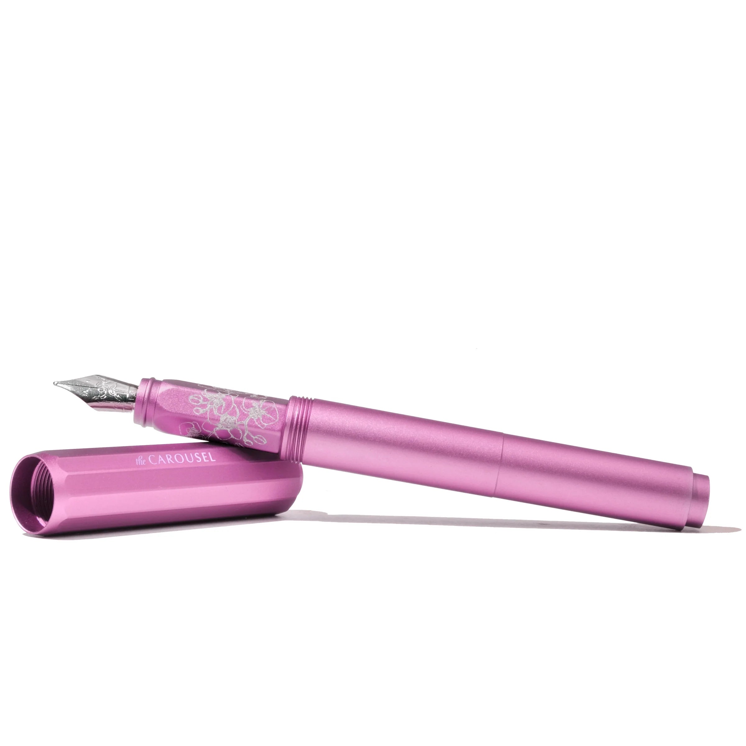 Ferris Wheel Press | Aluminum Carousel Fountain Pen – Serpentine Blooms