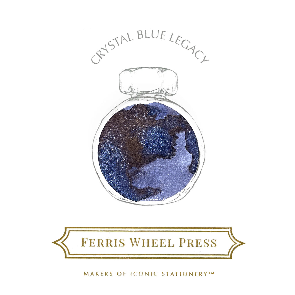 Ferris Wheel Press | Crystal Blue Legacy Ink 38ml