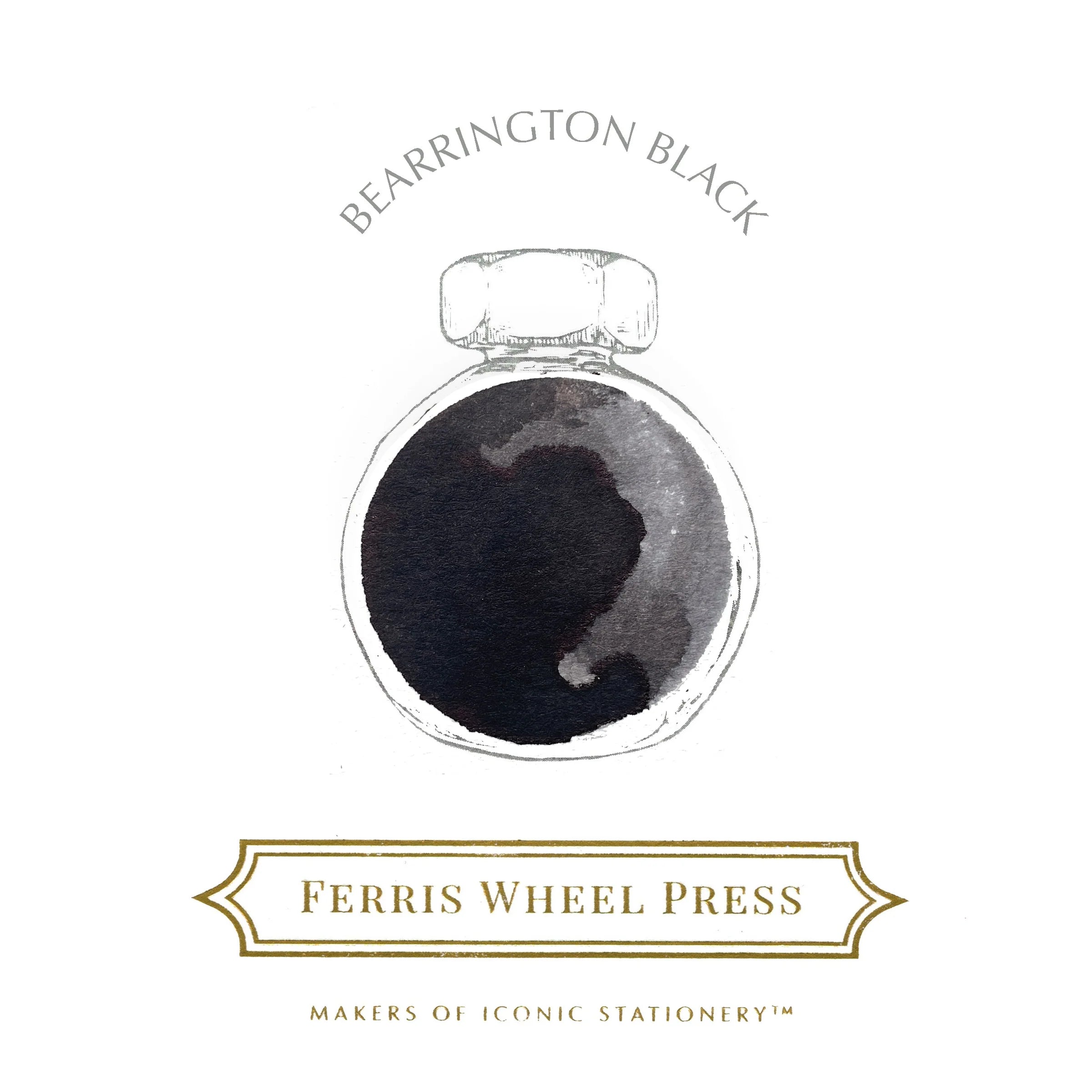 Ferris Wheel Press | Bearrington Black Ink 38ml
