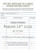 Book Speed-Dating Event at Aurelia Books