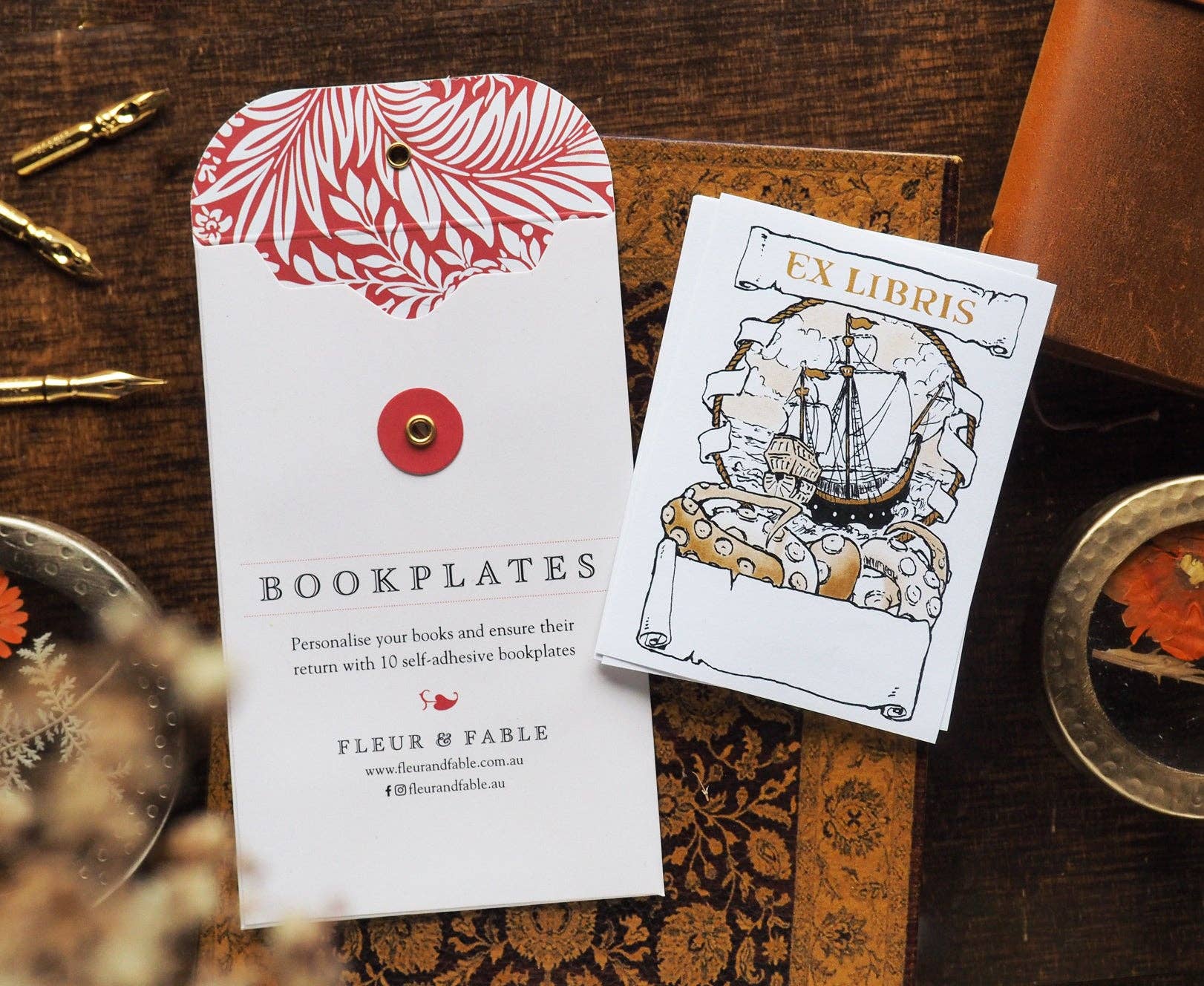 Crossing the Seas Bookplates – 10 pack