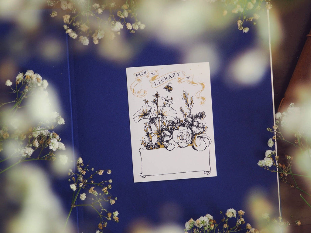 English Garden Bookplates - 10 pack