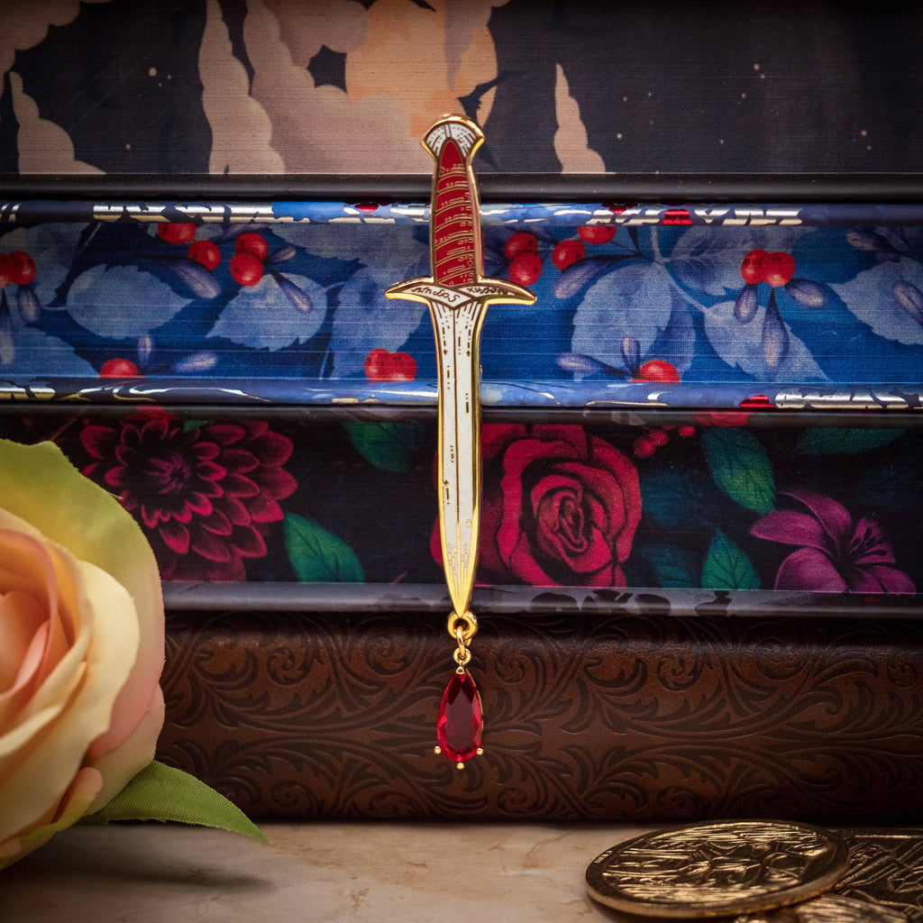 Blood Dagger Enamel Pin | Hard Enamel Pin