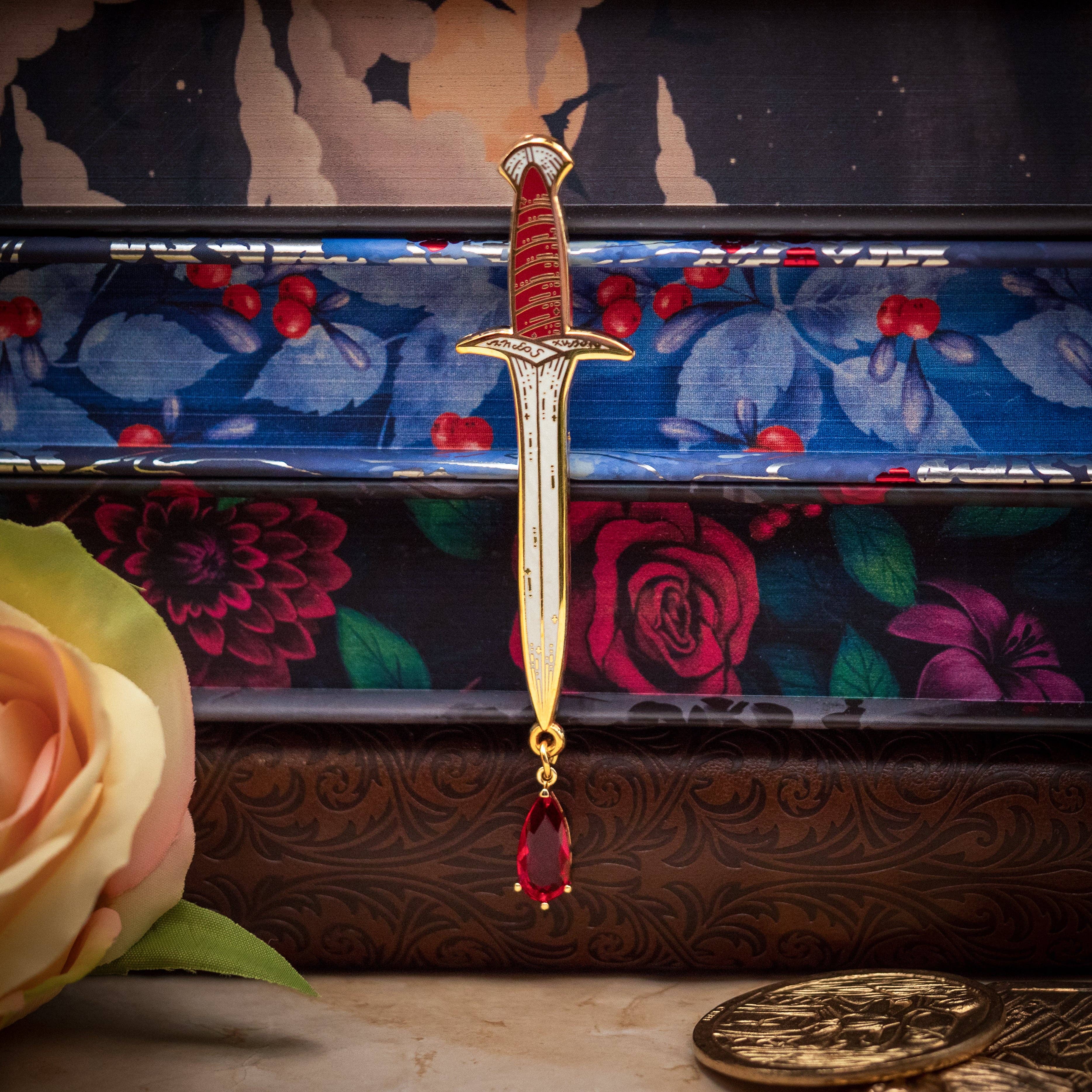 Blood Dagger Enamel Pin | Hard Enamel Pin