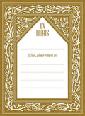 Tangled Vines Bookplates – 10 pack