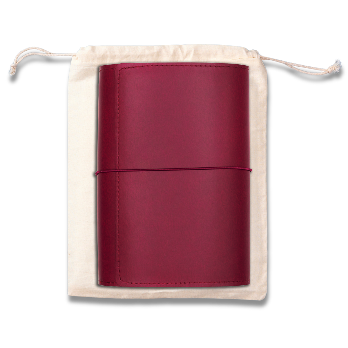 Refillable Notebook Folio | Salty Plum Trifold