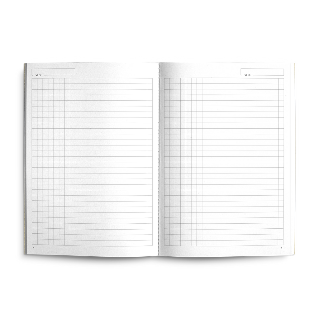 Running List Weekly Planner
