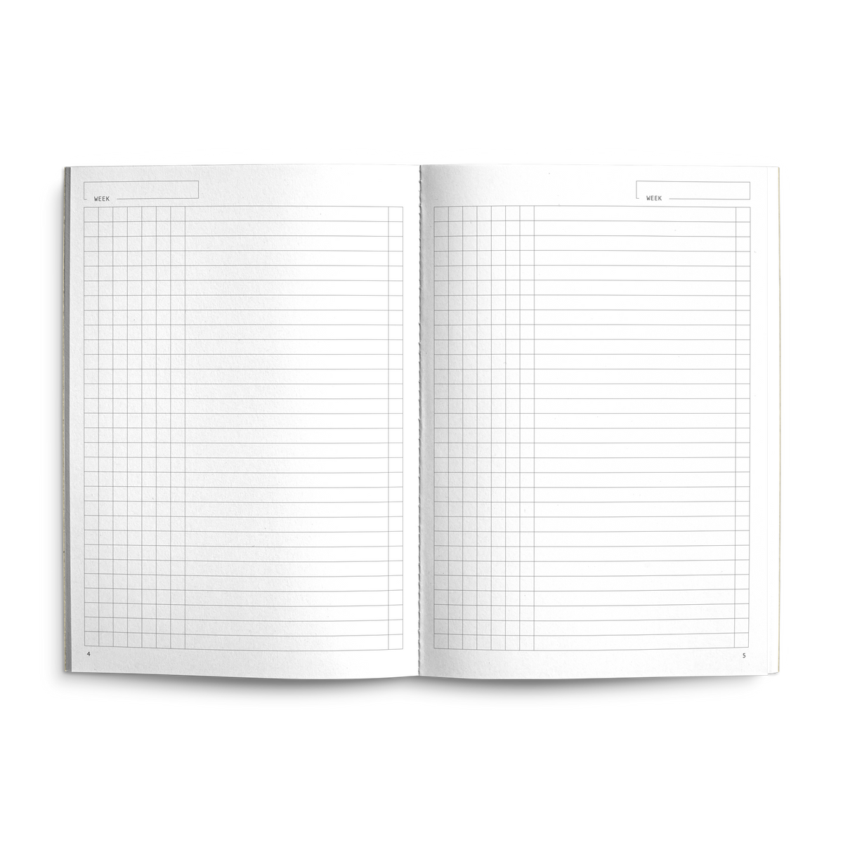 Running List Weekly Planner