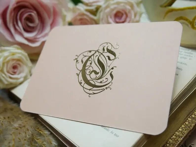 Shakespeare's Romeo & Juliet Bookmark - Foiled Invitation