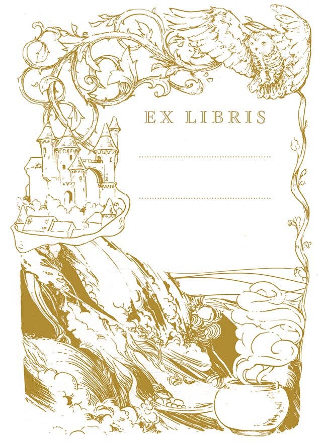 Witchcaft & Wizardry Bookplates – 10 pack