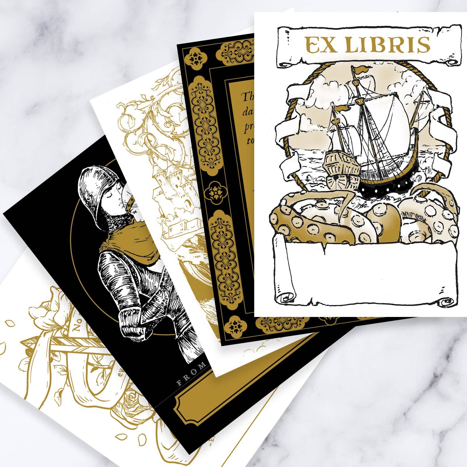 Fantasy Mix Pack Bookplates - 10 pack