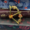 Rose Bow and Arrow | Hard Enamel Pin