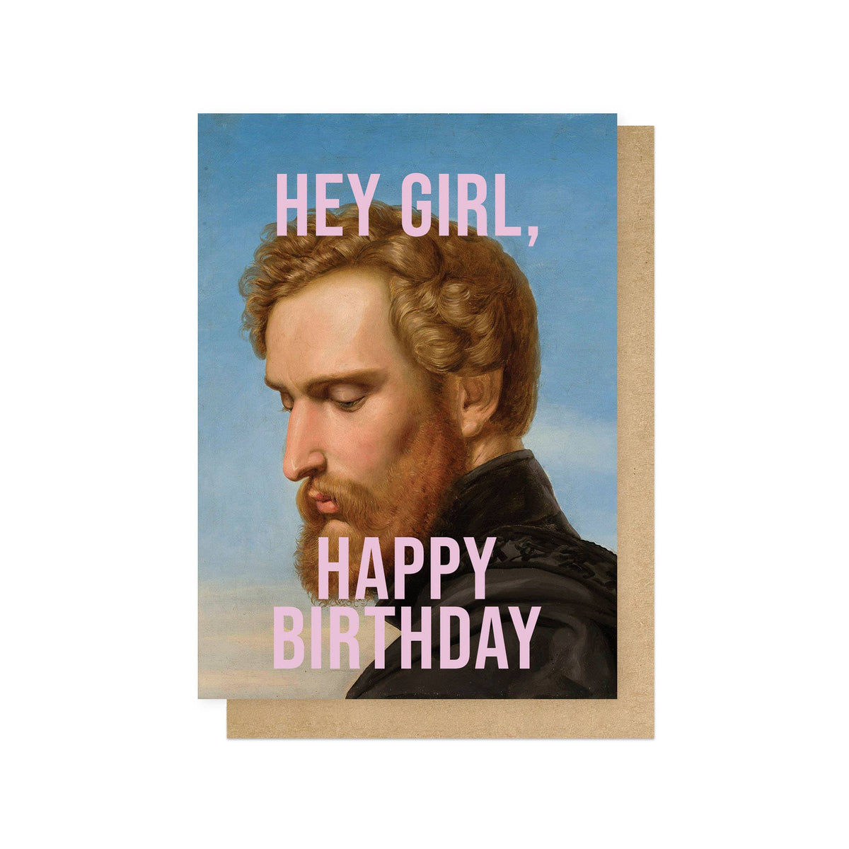 Hey Girl Greeting Card
