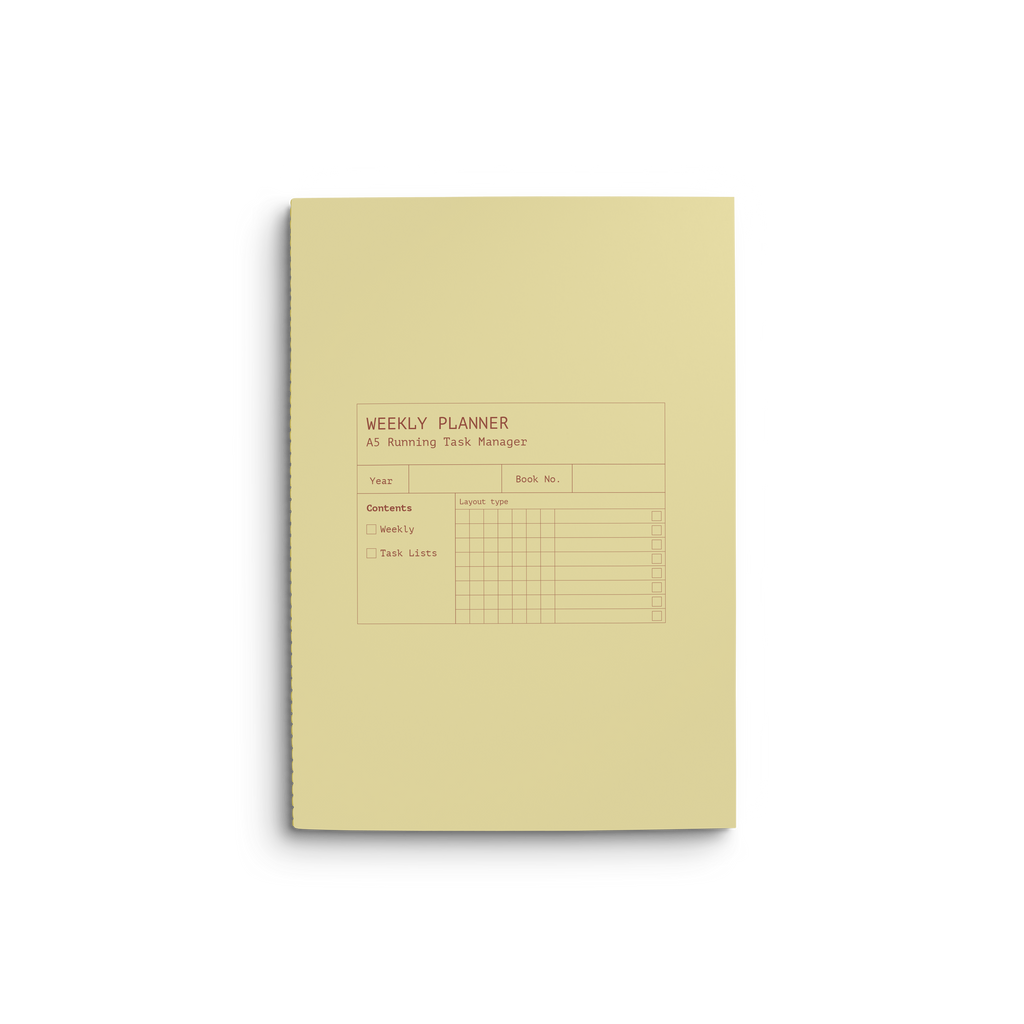 Running List Weekly Planner