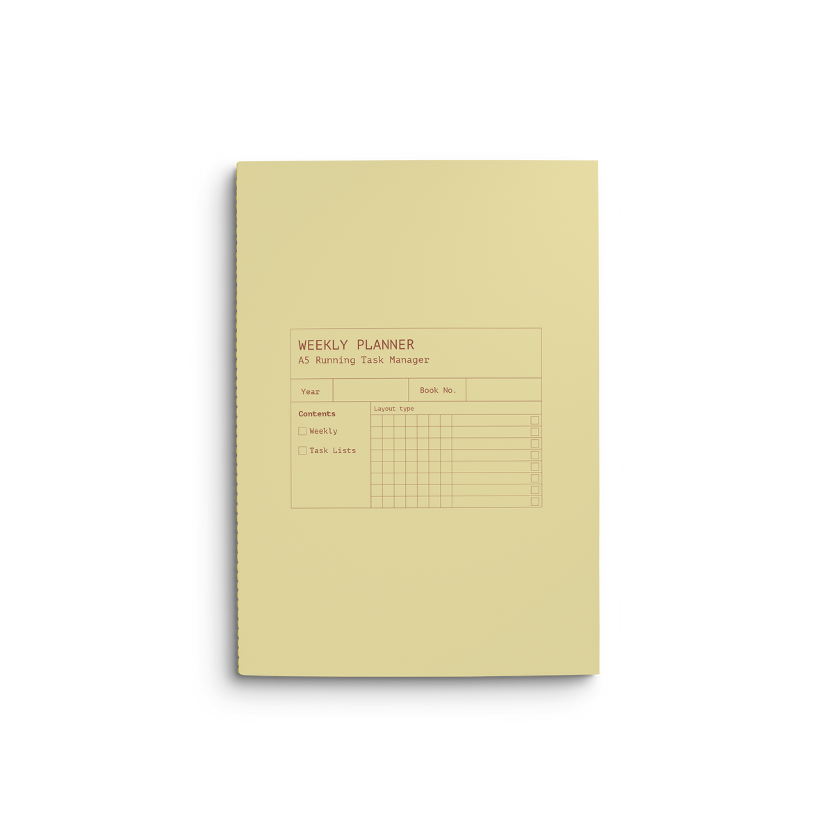 Running List Weekly Planner