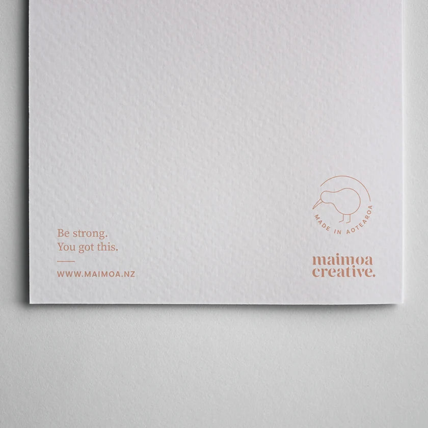 Kia Kaha Greeting Card