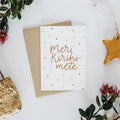 Merry Christmas Greeting Card